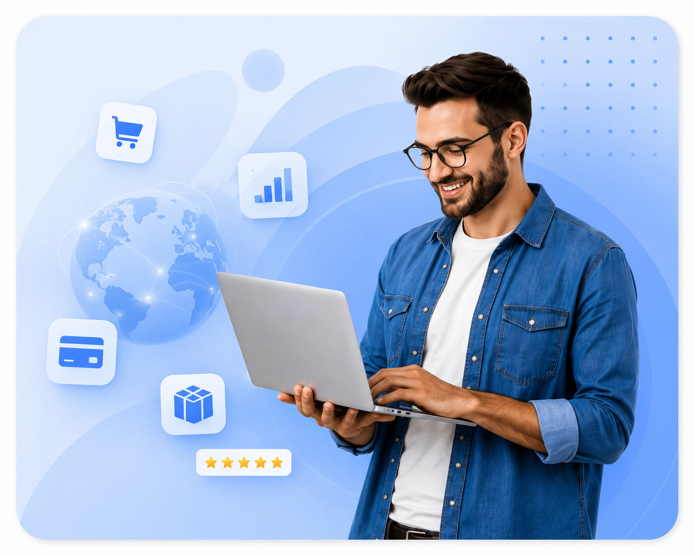 Webdeks seller working on digital products