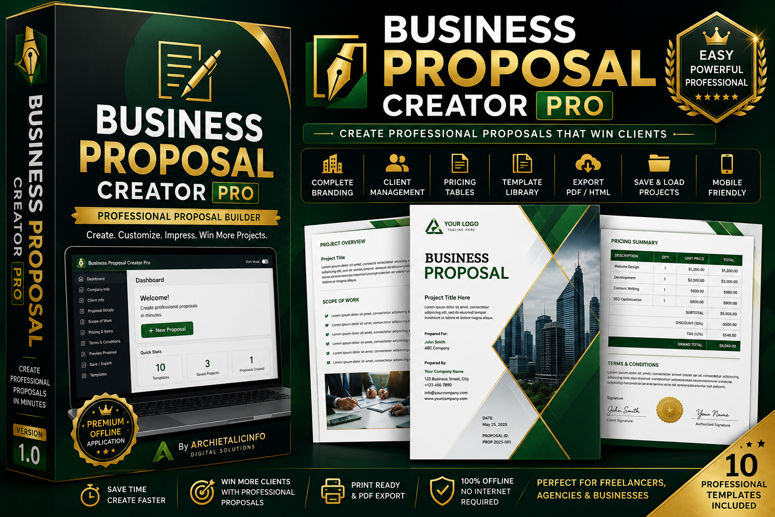 Business Proposal Creator Pro