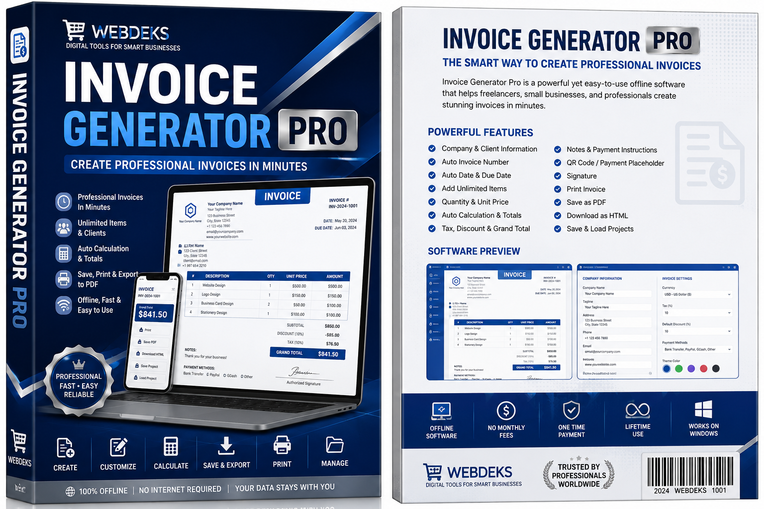 Invoice Generator Pro